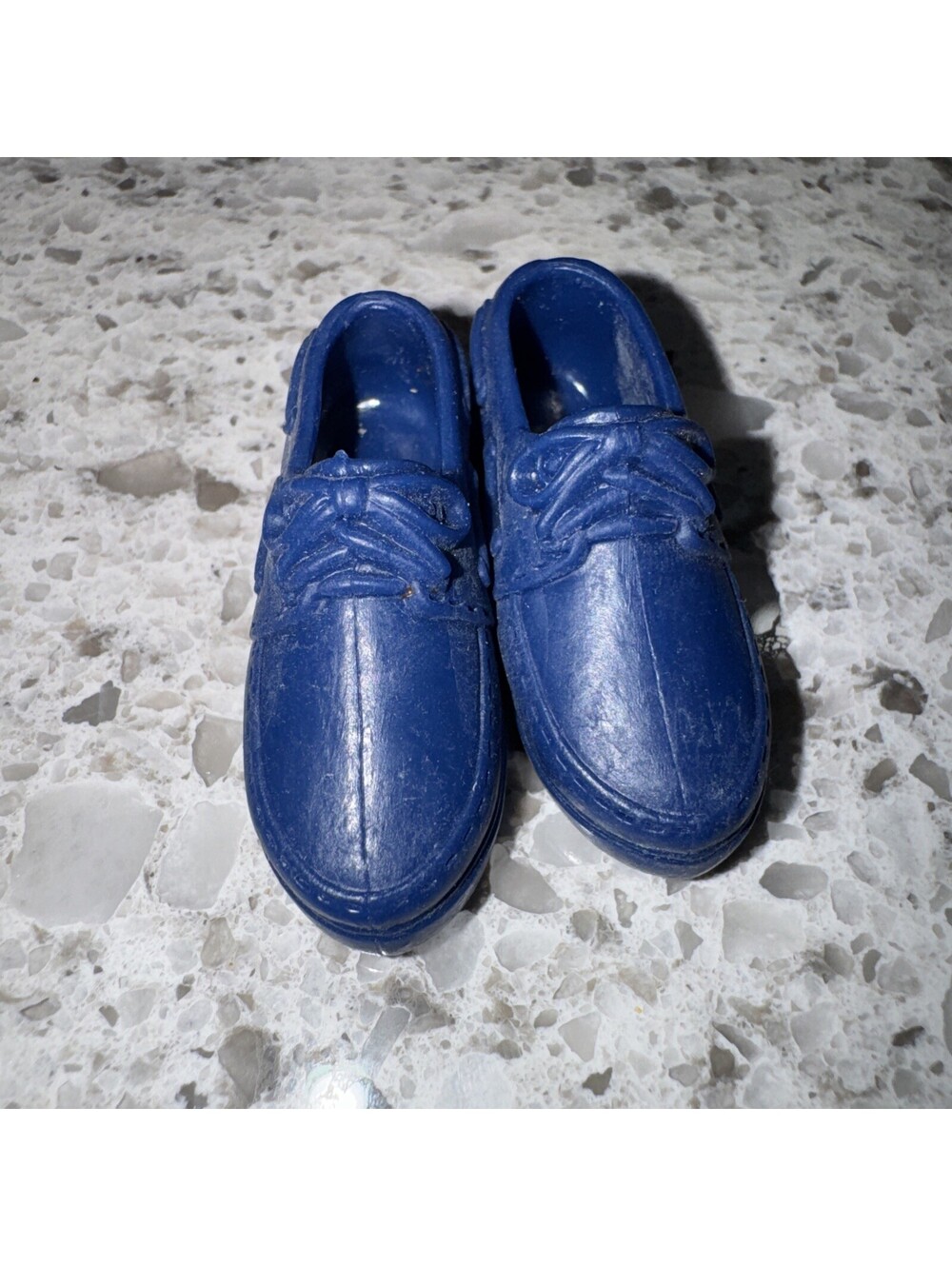 Mattel Barbie Ken Doll Lace Up Loafers Boat Dress Shoes Navy Blue Fashionistas